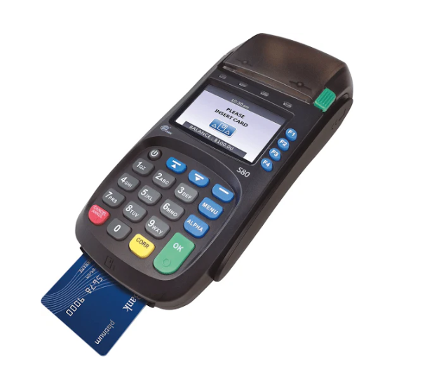 right card payment machine
