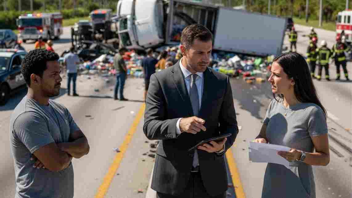 How Truck Accident Lawyers Handle Complex Florida Cases