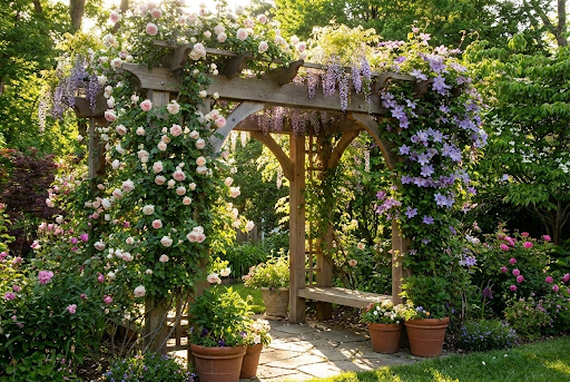 Custom Timber Arbors: Elegant Garden Structures Enhancing Outdoor Spaces and Property Value